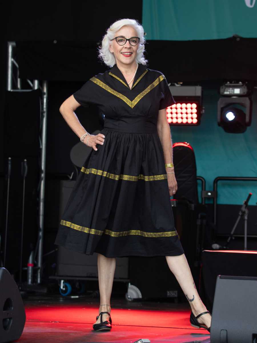 Rockin Bettie Kleid Morning in Merida Swing Dress