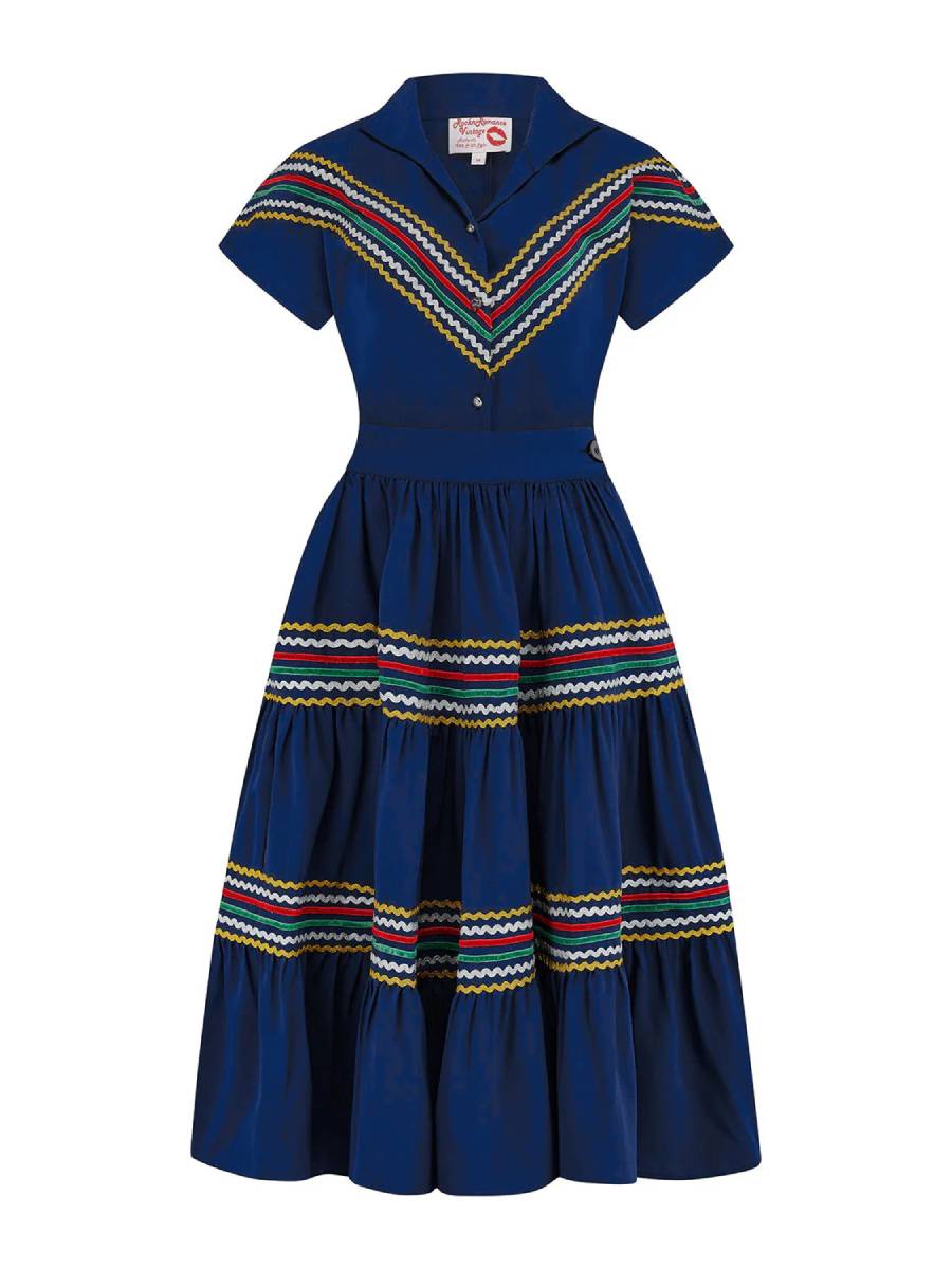 Rock'n'Romance Western Patio Set dunkelblau